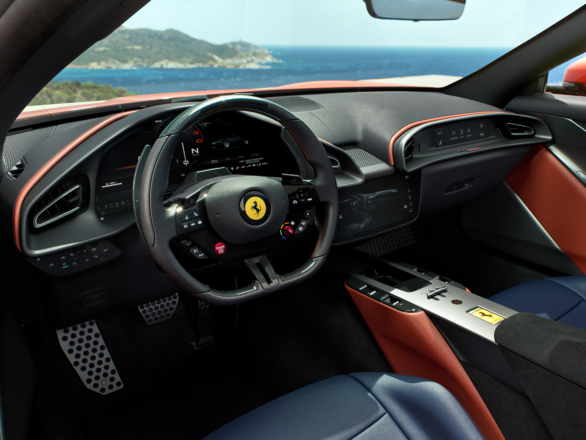 Ferrari Amalfi Spider interior