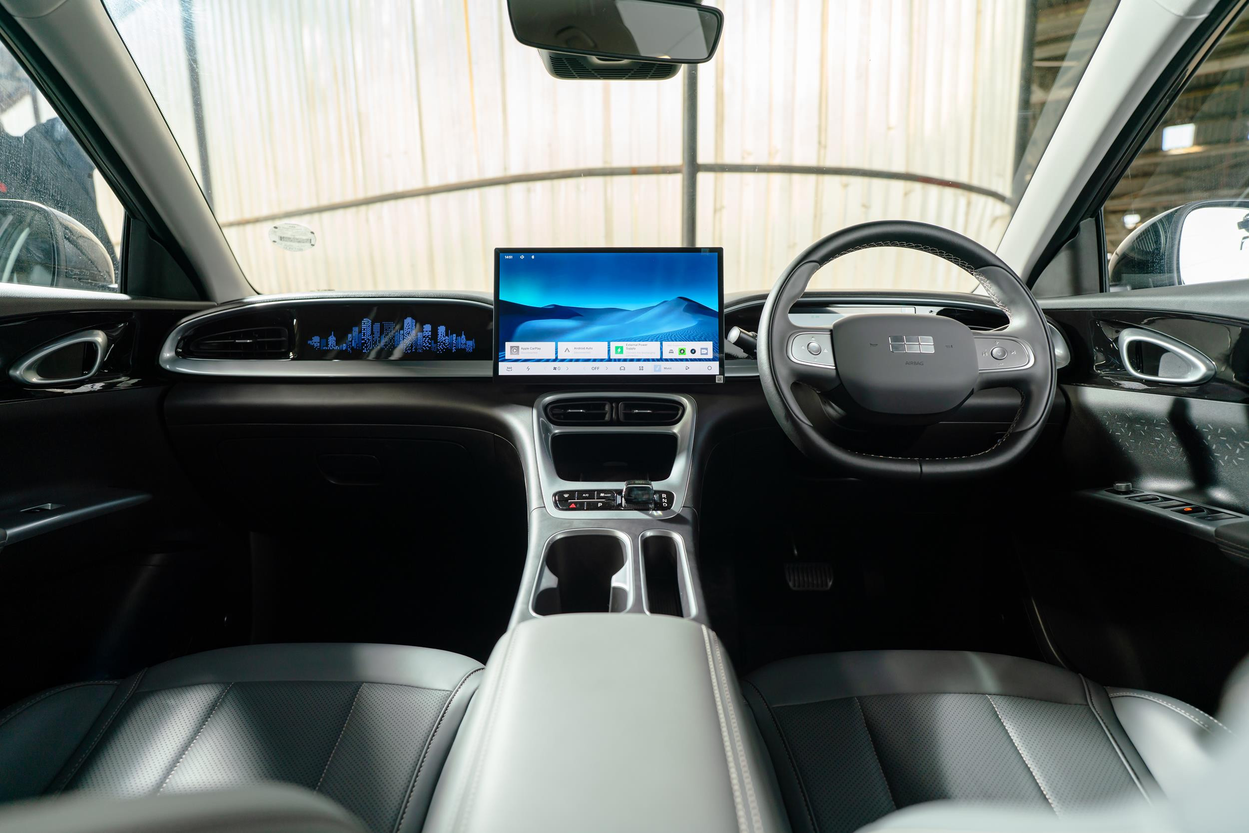 Geely E2 interior