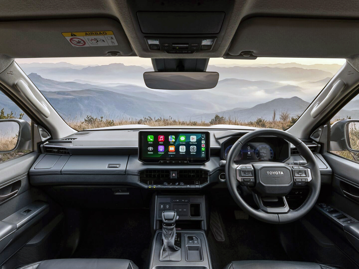 Toyota Hilux interior