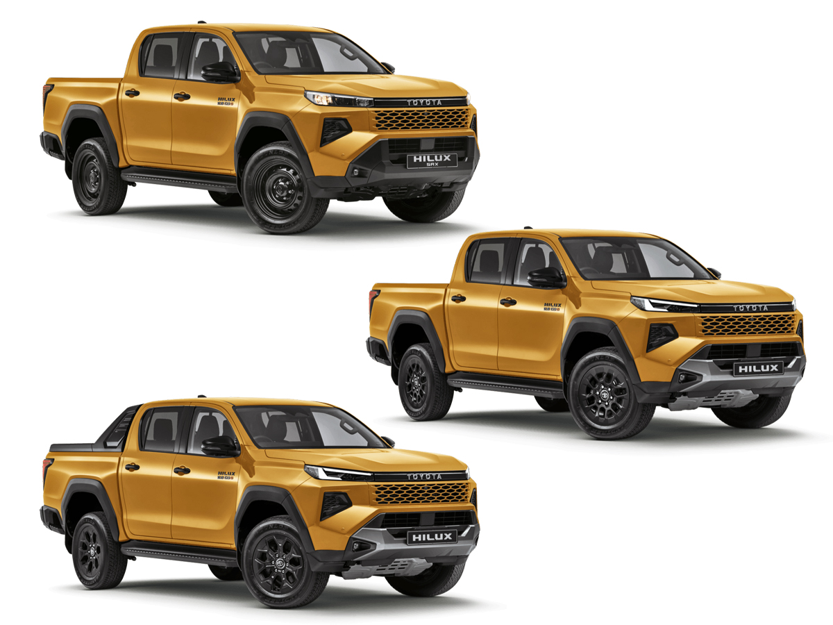 Toyota Hilux double cab grades
