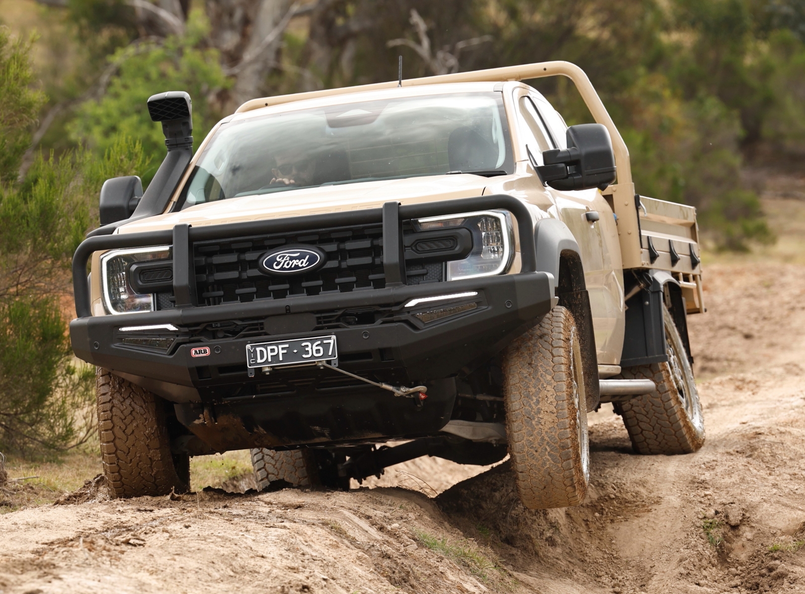 Super Duty cross axle 