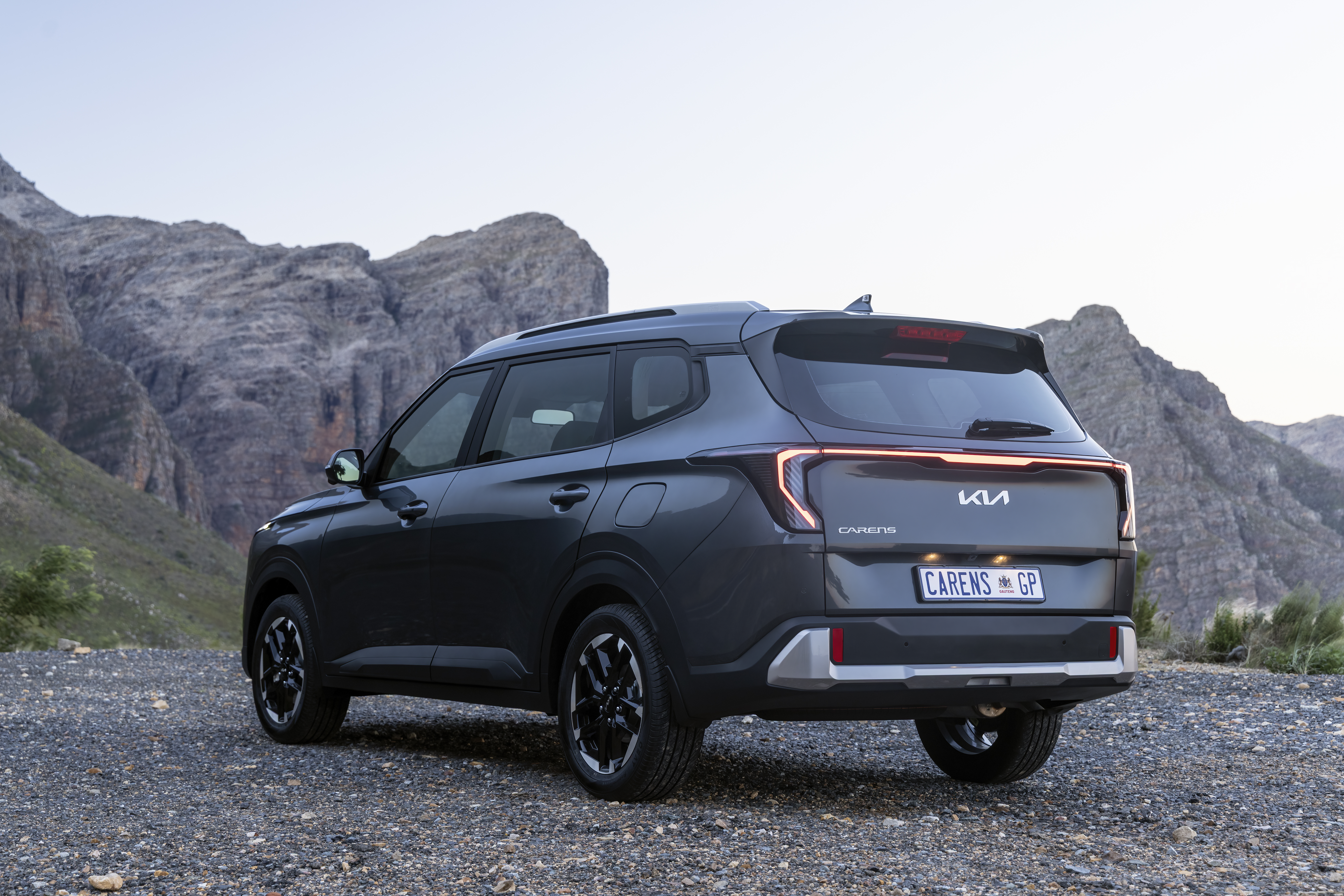 Petrol-Powered Kia Carens rear